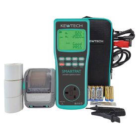 Kewtech SMARTPAT PAT Tester + Promo Printer & Labels Bundle